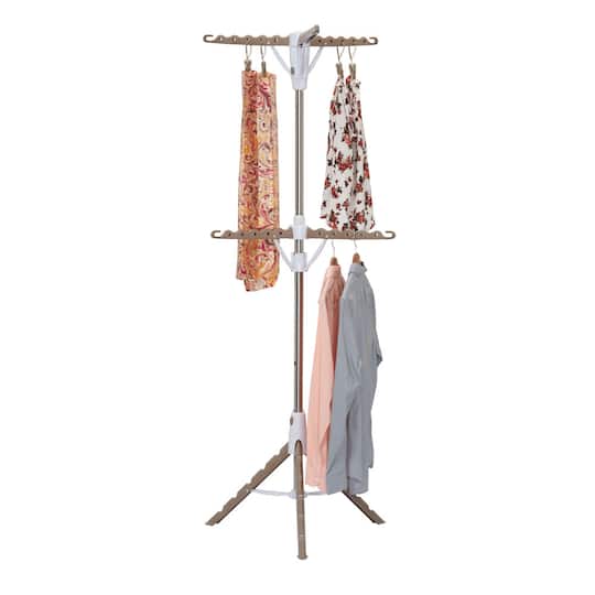 Household Essentials 2-Tier Tripod Clothes Drying Rack